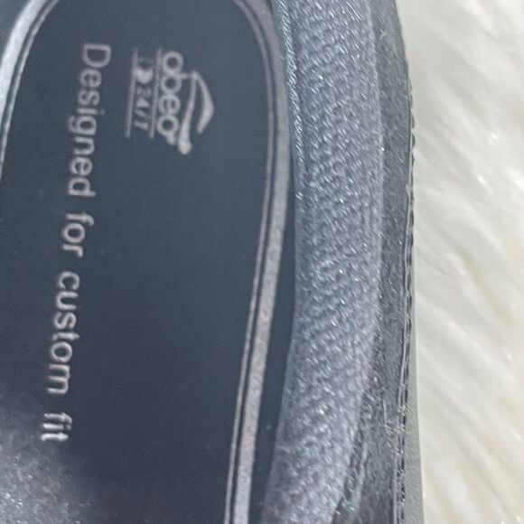 Abeo Amie Black Slip Resistant Mary Janes Sz 9 - Picture 5 of 5